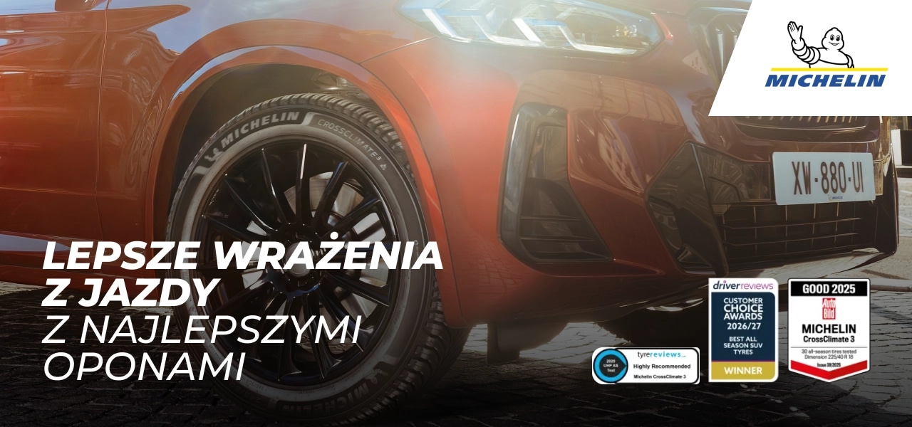 Michelin lepsze wrażenia z jazdy