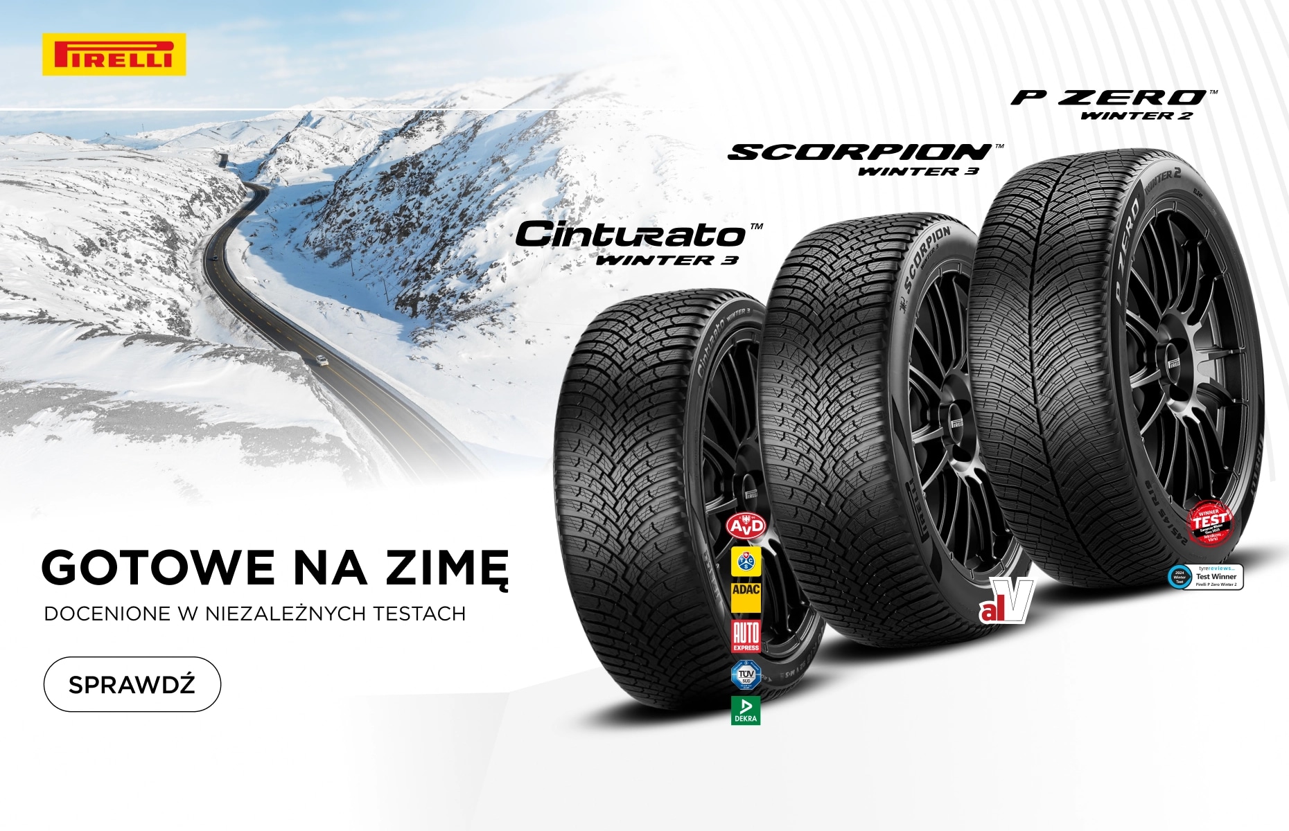 Pirelli gotowe na zime